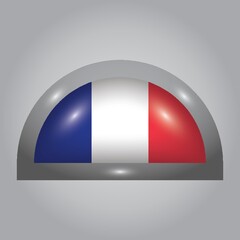 france flag button