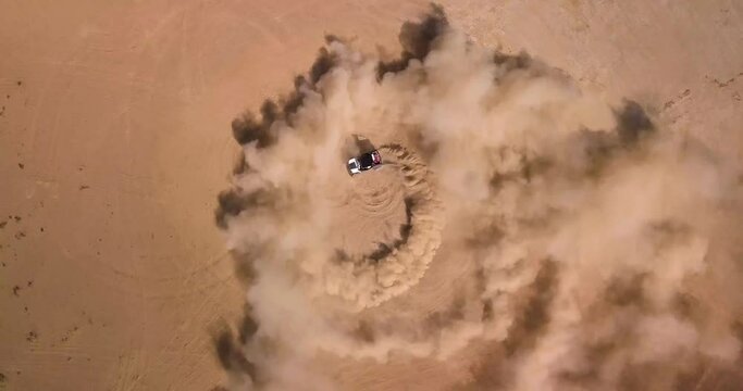 Off-road Vehicle Driving in the Desert