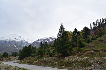 mountain landscape in the mountains