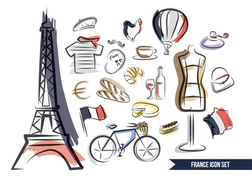 collections of french items