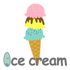 アルファベットカードI