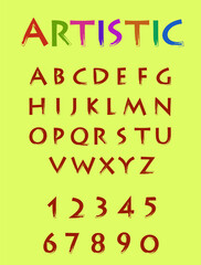 vector alphabet set