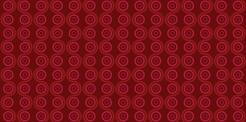 seamless pattern with red circles