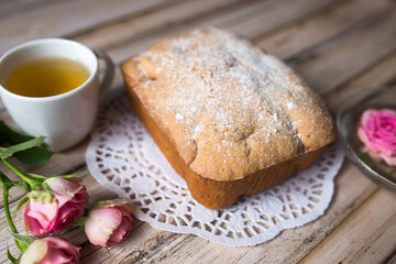 Food sugar desset, baked cake