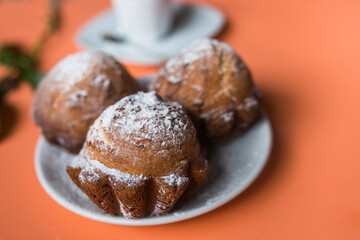 Pastry, cookies, cake, sugar dessert concept