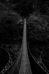 bridge over the river in the night