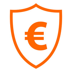 Euro und Schild
