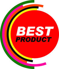 Red Vector Banner best product