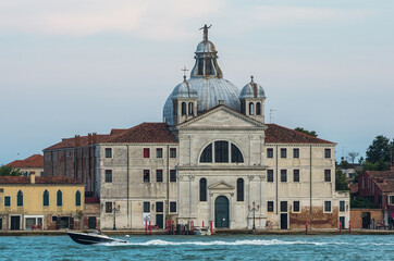 Kościół San Giorgio Maggiore  w Wenecji, Włochy. - obrazy, fototapety, plakaty