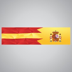 spain flag banner