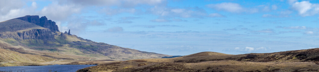 Fototapeta na wymiar Skye island in Scotland