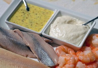 Kalte Fischplatte