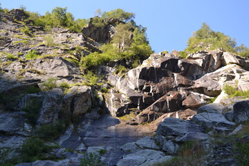 rocks in the mountain