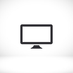 monitor icon, Vector  Eps 10 . Lorem Ipsum Design Flat