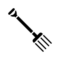 farm fork icon design vector template