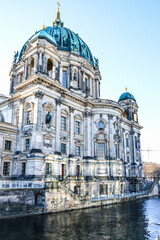 Fototapeta na wymiar berlin cathedral berliner dom germany