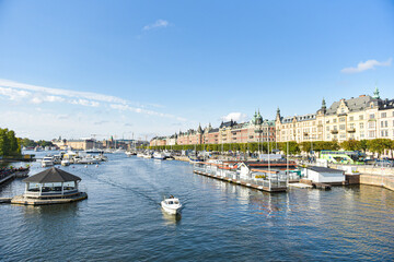 Fototapeta premium view of stockholm