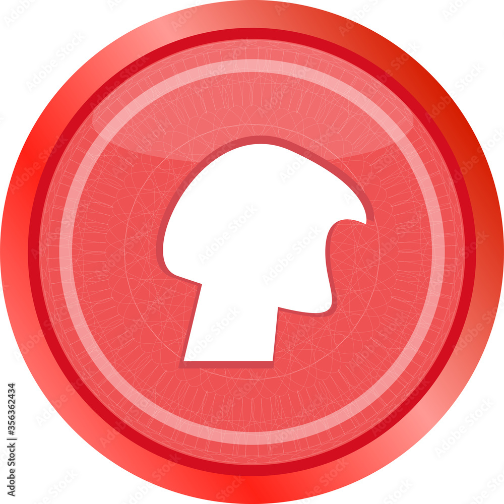 Aufkleber abstract design elements - icon or button . flat sign isolated on white background