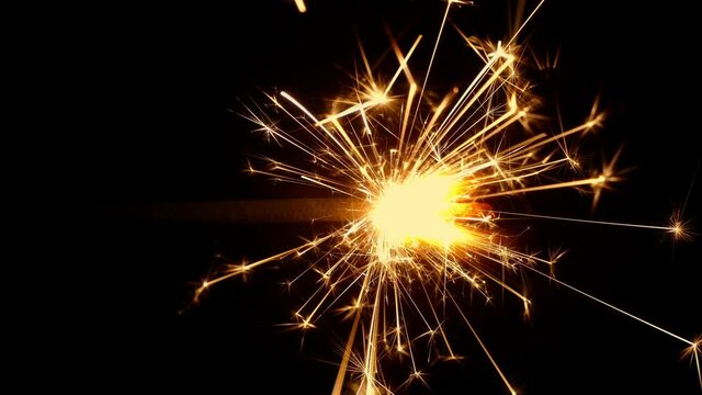Fuse Ignites And Burns Sideways