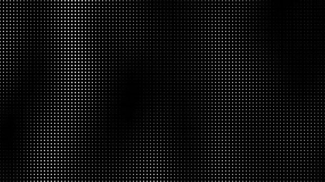 Looped Halftone Motion Background, Footage Matte or Moving Overlay Effect