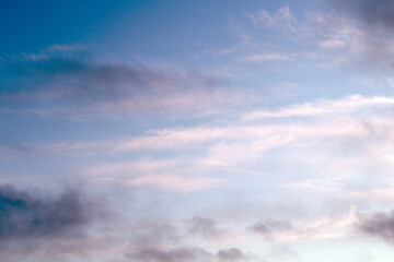 beautiful fantasy dramatic evening sky with clouds