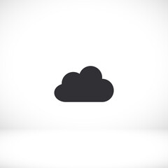 cloud icon. Vector Eps 10. Lorem Ipsum Flat Design м