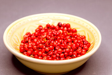 roter Pfeffer - Mörser