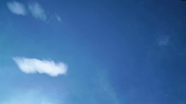 timelapse beautiful blue sky with clouds background.Blue sky with clouds.Sky with clouds weather nature cloud blue.