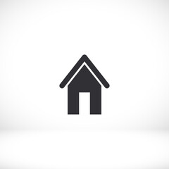 Fototapeta premium Home icon. Vector Eps 10 . Lorem Ipsum Flat Design