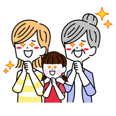 期待に胸を膨らませる