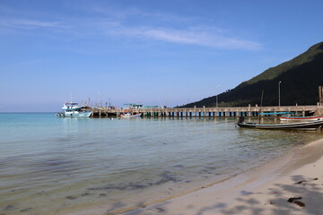 Port à Ko Pha Ngan, Thaïlande