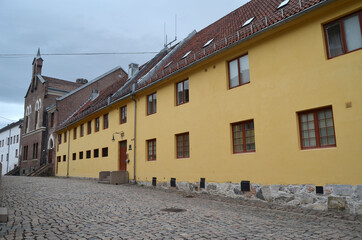 The pictures show the ancient Akerhus Festning defensive fortress in Oslo