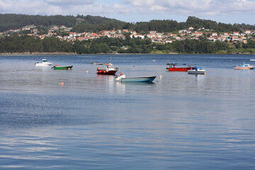 Obraz premium Combarro,Pontevedra,Galicia, national heritage, travel and holidays