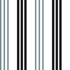 Nahtloser Musterhintergrund mit weißen Streifen im vertikalen Stil - Weißer vertikaler gestreifter nahtloser Musterhintergrund, der für Modetextilien, Grafiken geeignet ist