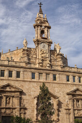 Fototapeta na wymiar San Juan del mercado church in Valencia