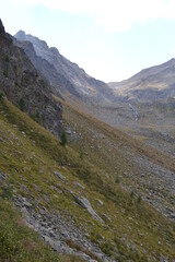 mountain landscape with river