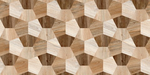 Naklejki  wood texture with decorative pattern background