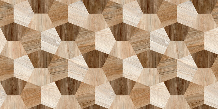 wood texture with decorative pattern background