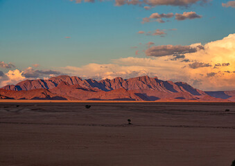 Mountains at the namib desert in Namibia