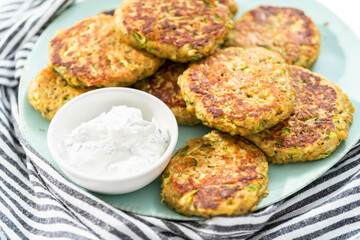 Zucchini cakes