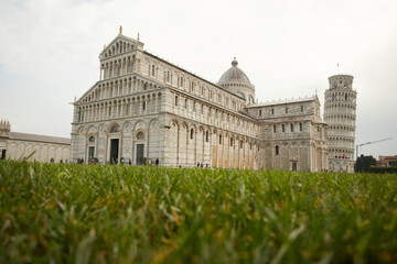 Obraz premium The leaning tower of Pisa in Pisa, Italy