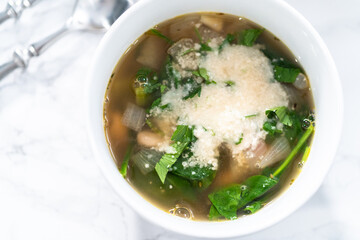 White bean soup