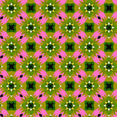 Abstract bright pattern with various shades seamless pattern design composition. Wallpaper, background. Eps 10