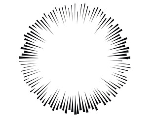 Logo with speed lines. Fast Motion icon Design .Black Vector stripes .Geometric shape.