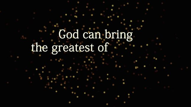 Christian Quote, Motivational Video for life