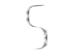 Logo with speed lines. Fast Motion icon Design .Black Vector stripes .Geometric shape.