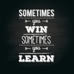 Obraz premium motivational quote