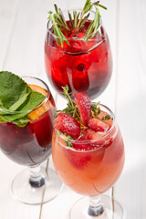 fresh summer cocktail