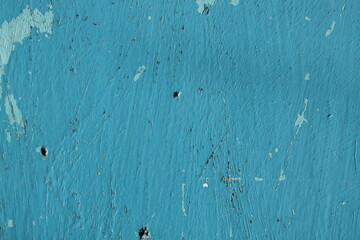 Obraz premium blue painted wood