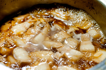 魯肉飯（ルーロー飯）料理中